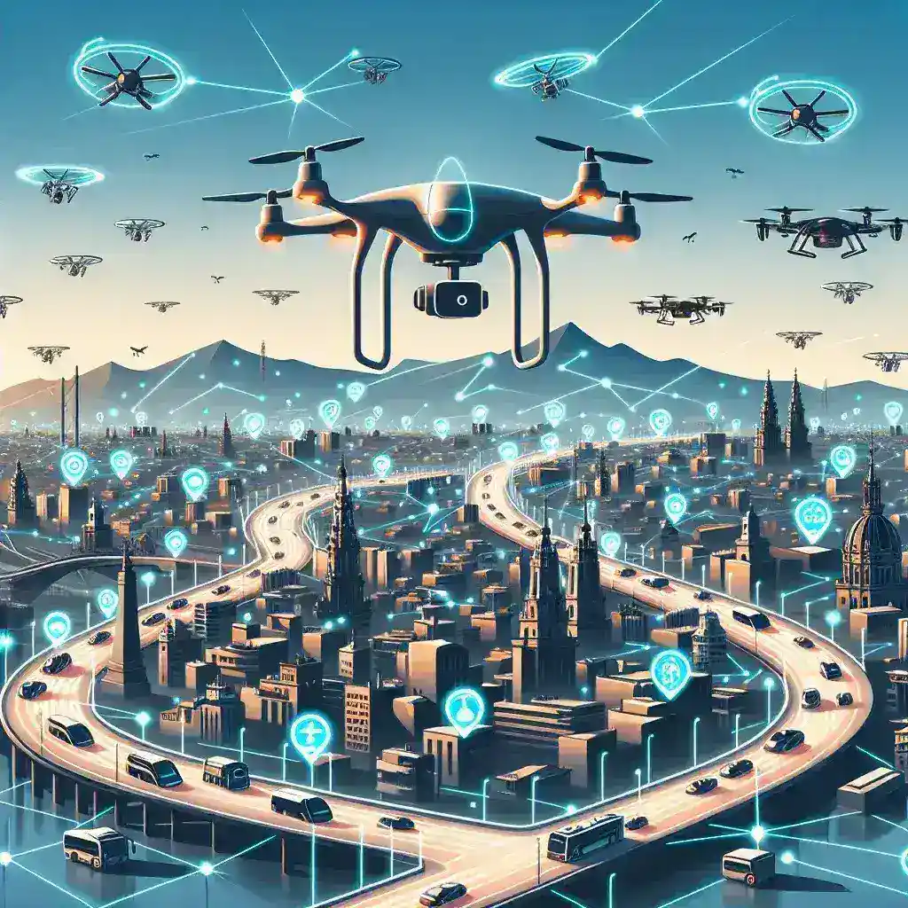 Drones y vehículos conectados con IA en España