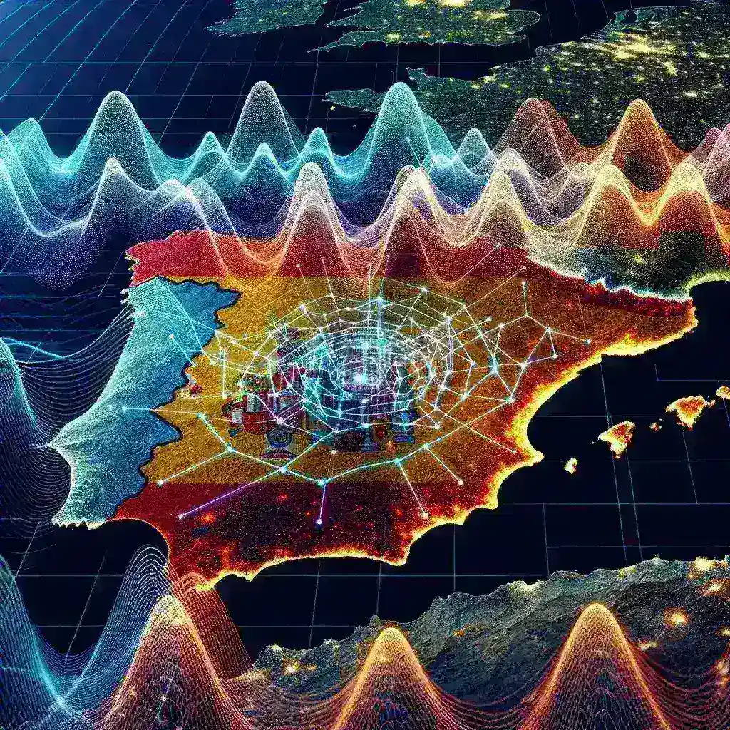 "Gráfico ilustrativo sobre la nueva regulación de tarifas de roaming nacional por la CNMC, mostrando mejoras en la conectividad entre operadoras en España."
