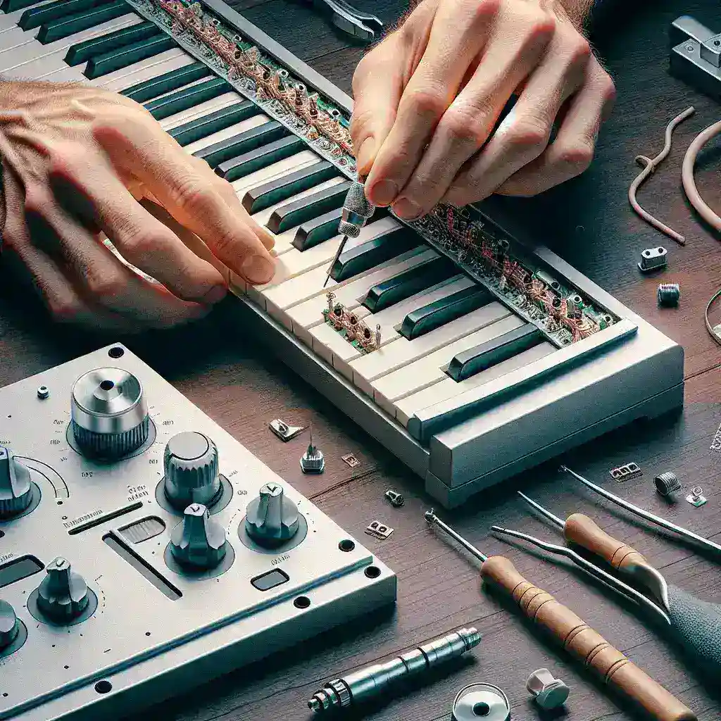 ¿Cómo añado un amortiguador de sonido personalizado a mi teclado?