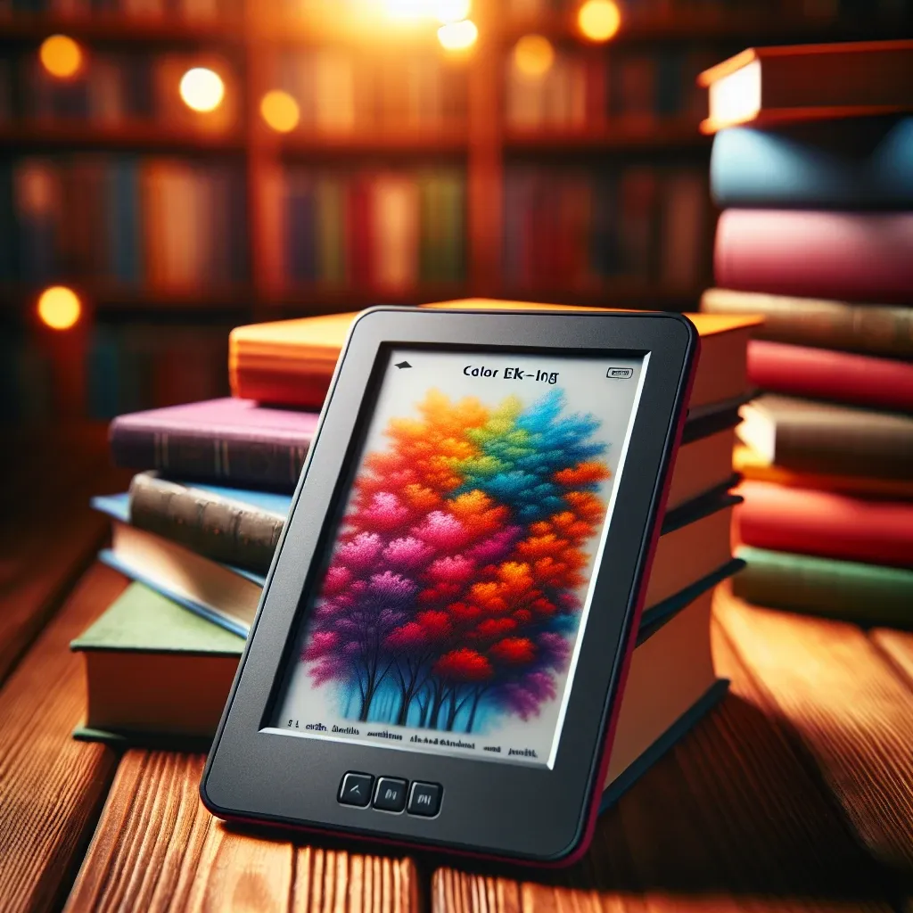 Amazon prepara un Kindle con pantalla de tinta a color